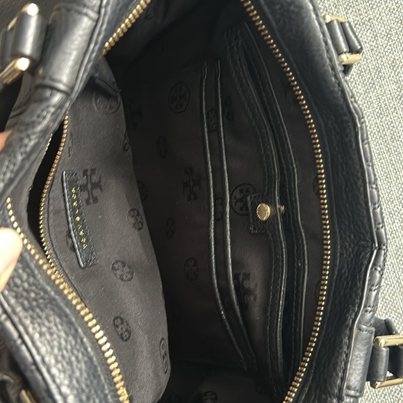 Tory Burch Bryant Mini Leather Satchel in Black - Picture 11 of 17